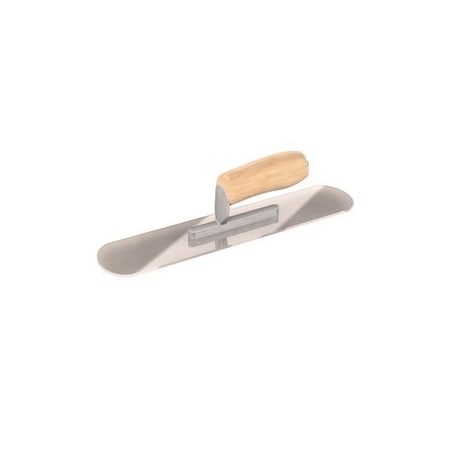 Bon Tool Swim Pool Trowel - Plex 14" X 4" - Short Shank Camel Handle 12-906